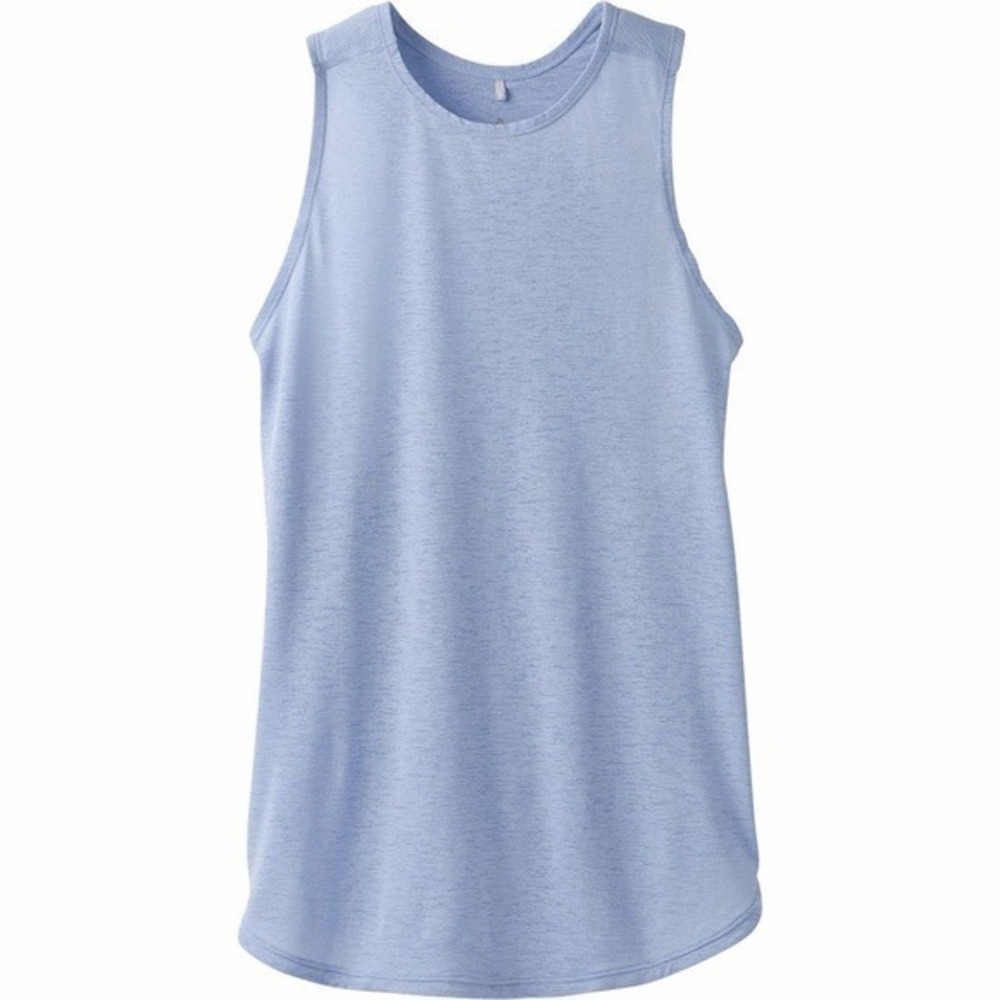 prAna Women's Leesha Workout Tank Top Blue Small